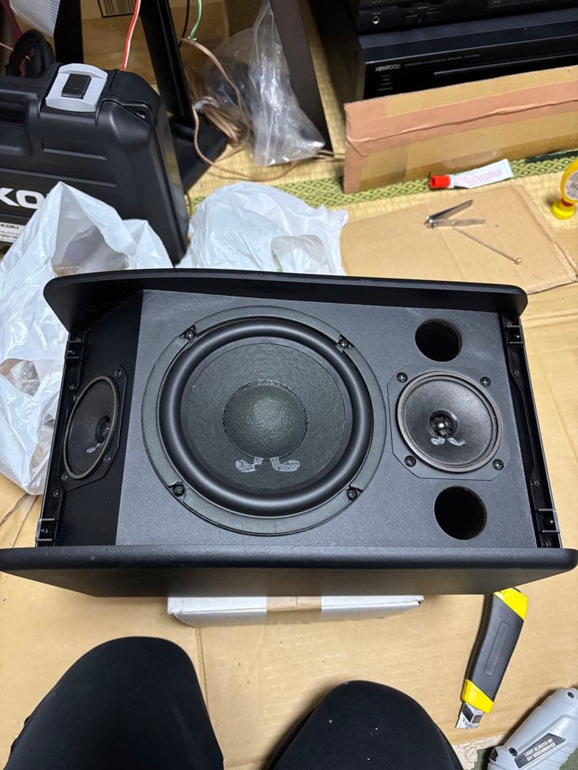 audio-technica 2ウェイスピーカー 極美品