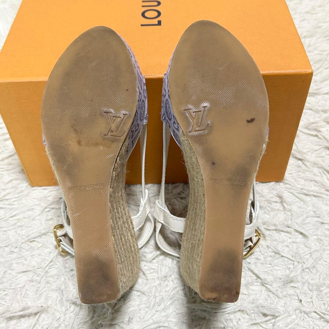 ルイヴィトン　23.5cmクルーズライン　タイシエンヌ　モノグラム　37