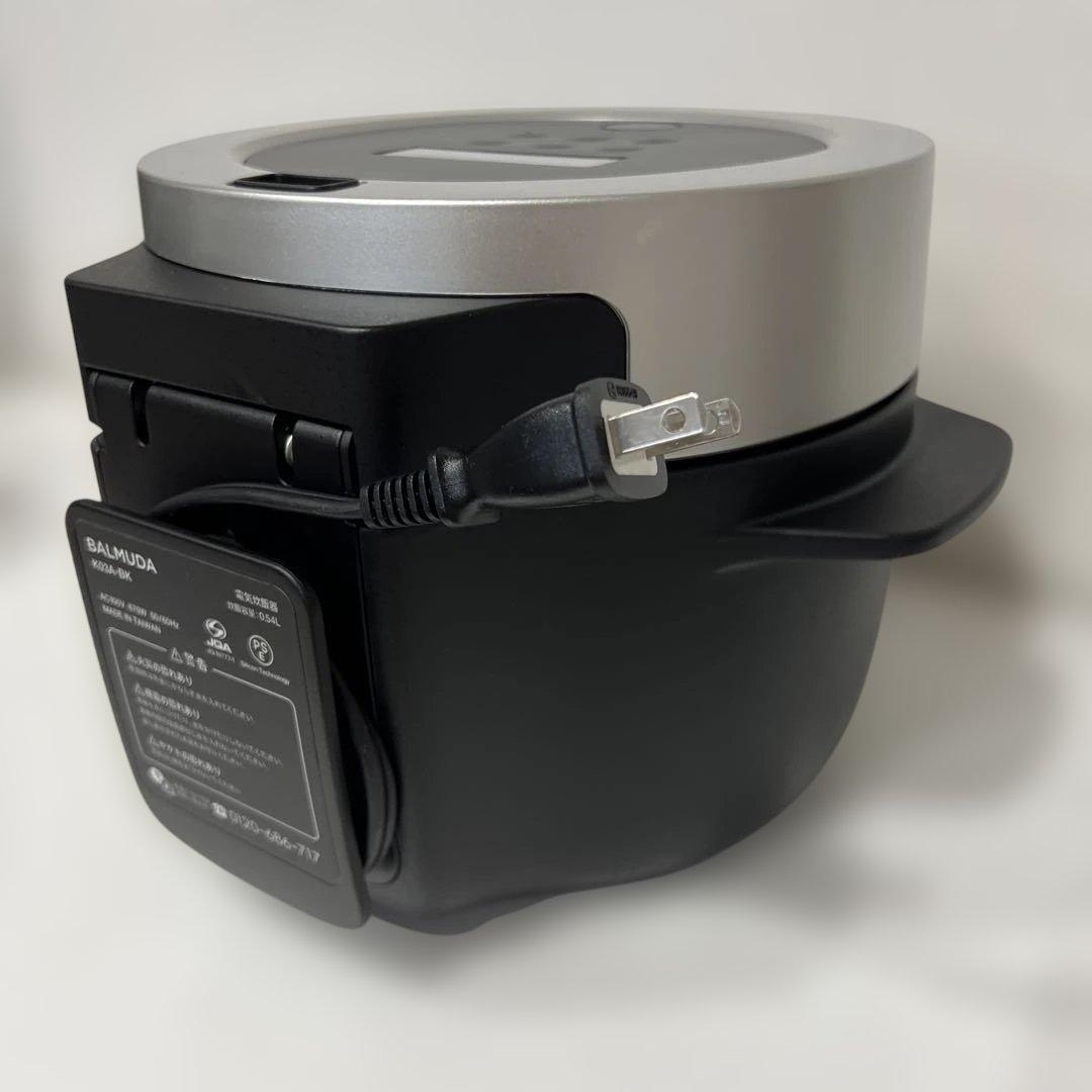 【９月末まで特価】美品　BALMUDA 炊飯器 3合炊き　K03A バルミューダ