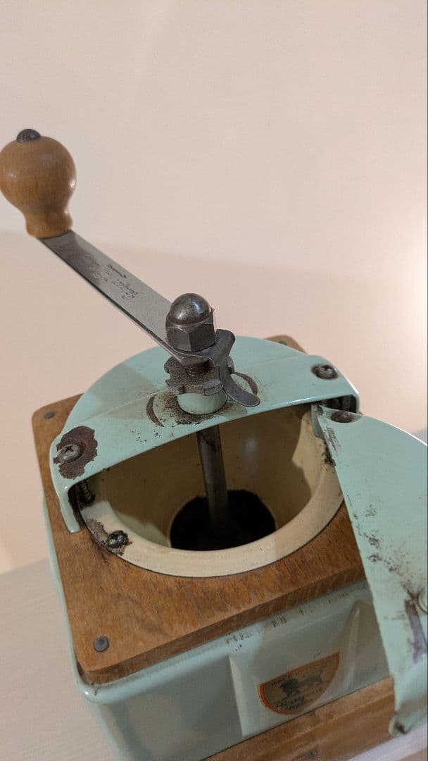 レア！ヴィンテージ コーヒーミル ミントグリーン プジョー フランス製