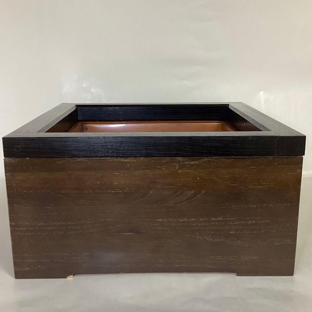 置炉 桑 紙箱入 茶道具 古物品