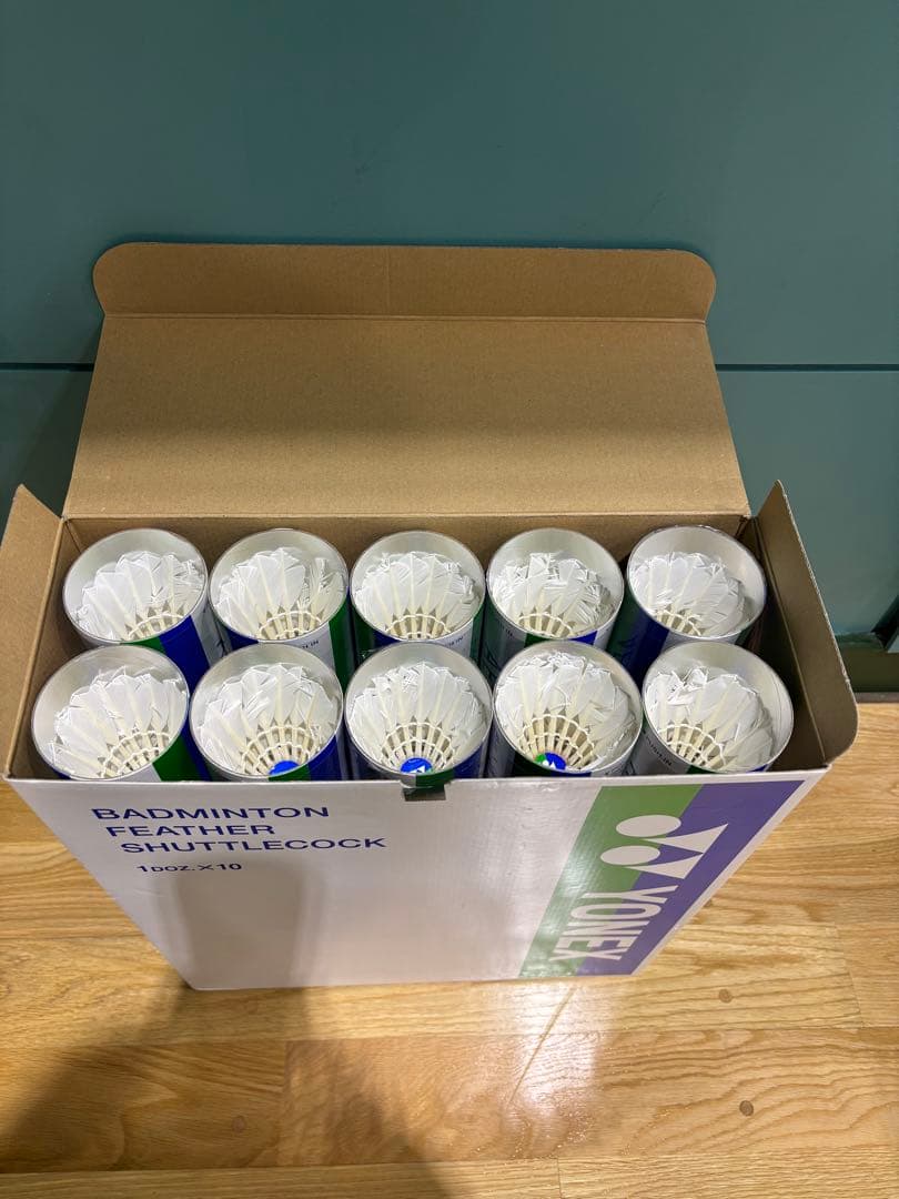 YONEX AEROSENSA 400 500 バドミントン シャトル 120球