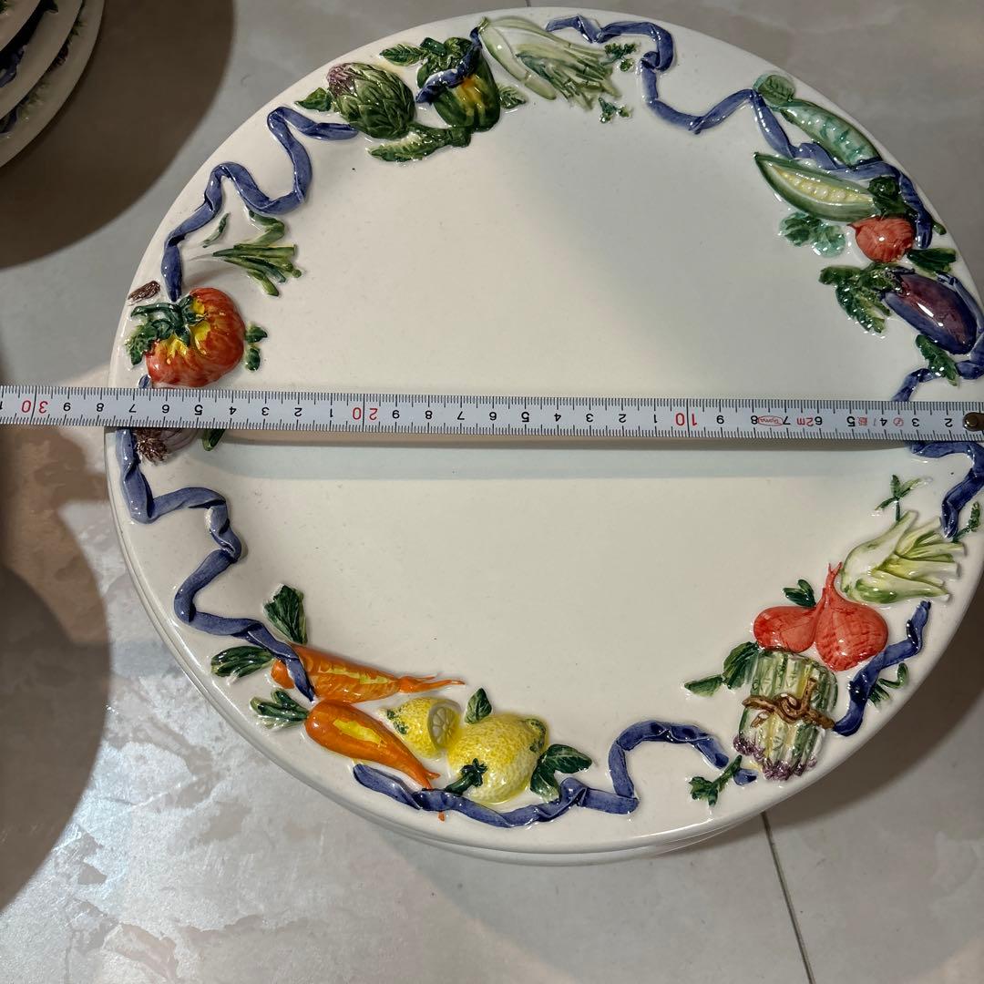 イタリア製 陶器 デザートボウル フルーツ柄　サラダボール 鉢 カラフル 小鉢