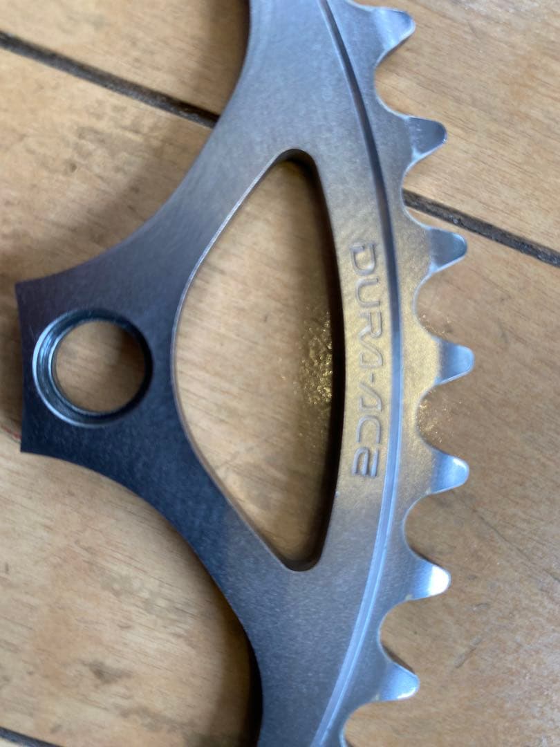 njs Dura-Ace 165mm ピストクランクセット BB.チェーンリング