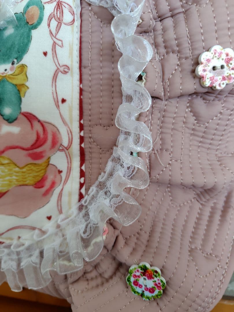 姫*ん様 限定　ハローベイビー　ベイビーねんねとくまちゃん　ヌビトートバッグ　ポ