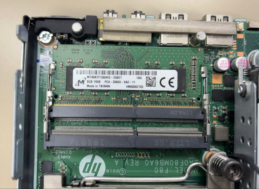 ミニPC HP EliteDesk 400 G4 DM