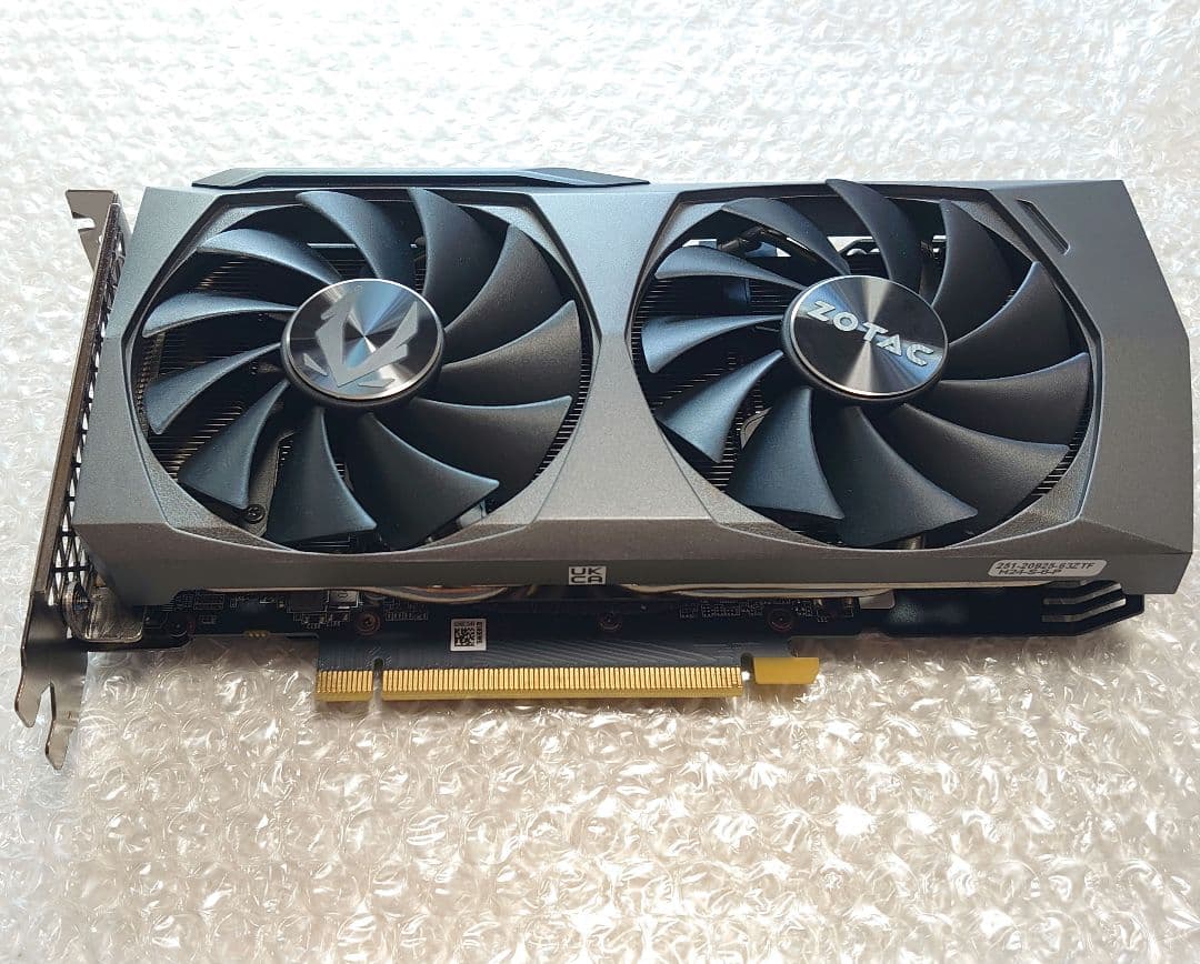 ZOTAC製 GeForce RTX 3060Ti 8GB OC LHR 完動品