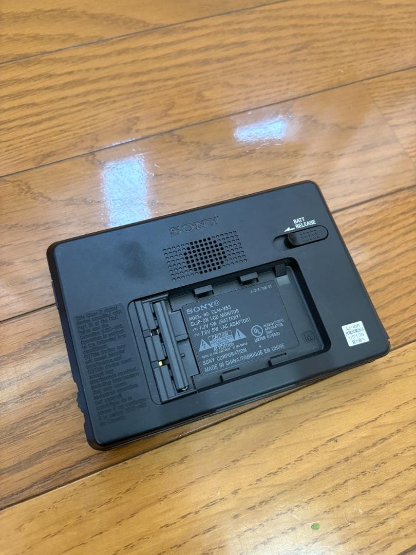 SONY CLM-V55 クリップオンモニター