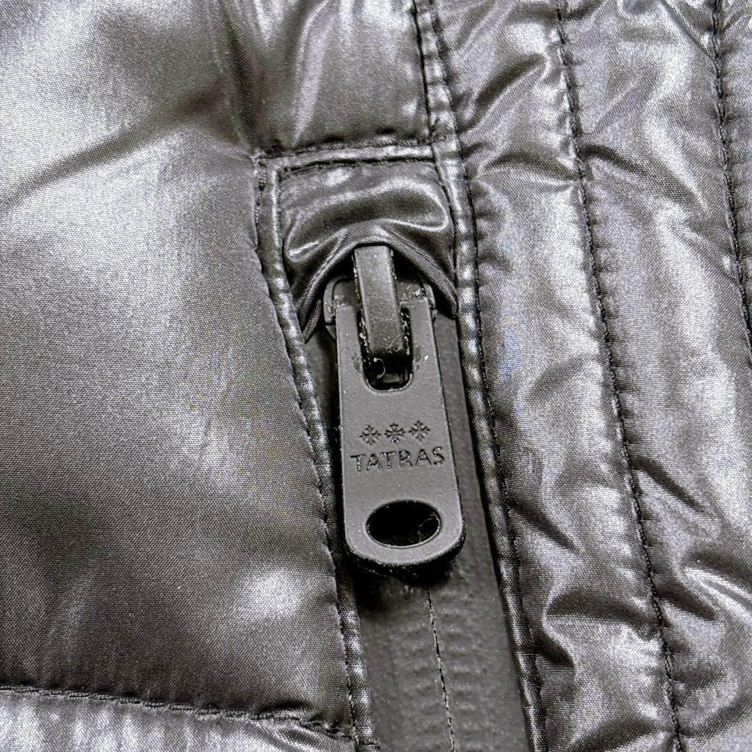 【ジャンク品⭐️サイズ3】タトラス　ダウンジャケット　サッビア　切り替え 黒　格安