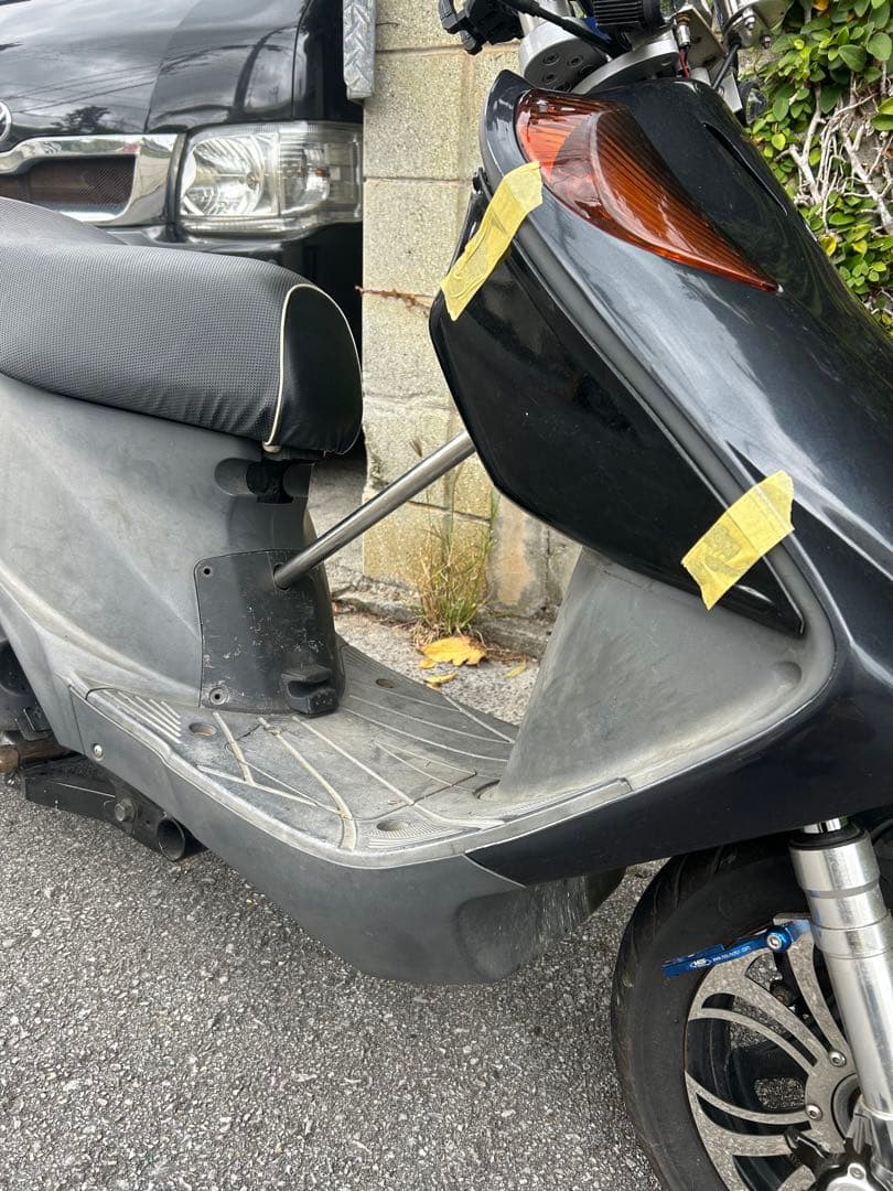 アドレスＶ１２５Ｇフレーム補強バーセンターバーワンツーアドブイケツアゲ対策に