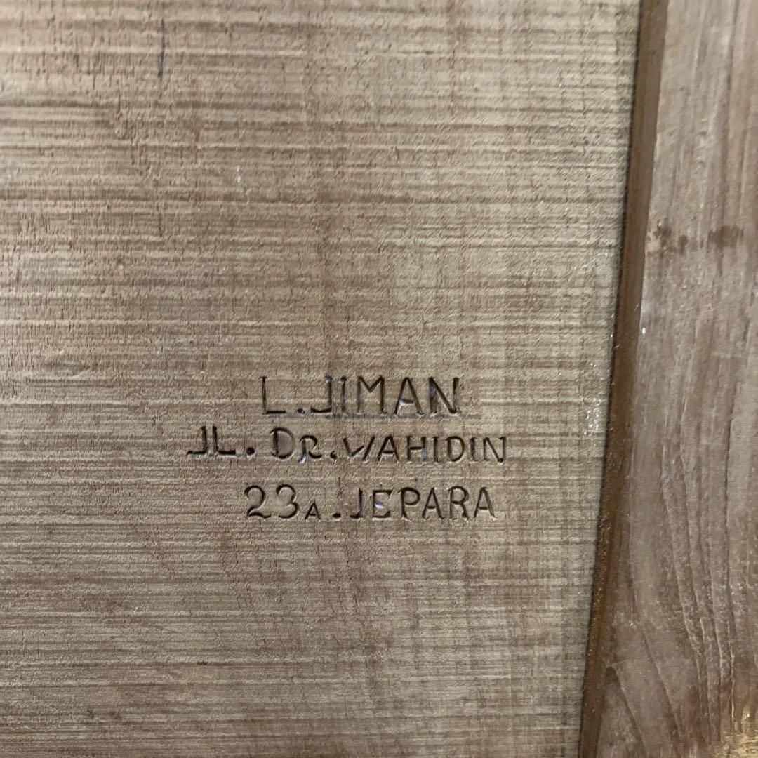 時代　木彫　浮き彫りの額C 約95.5×49.5㎝　東さ8-0131③