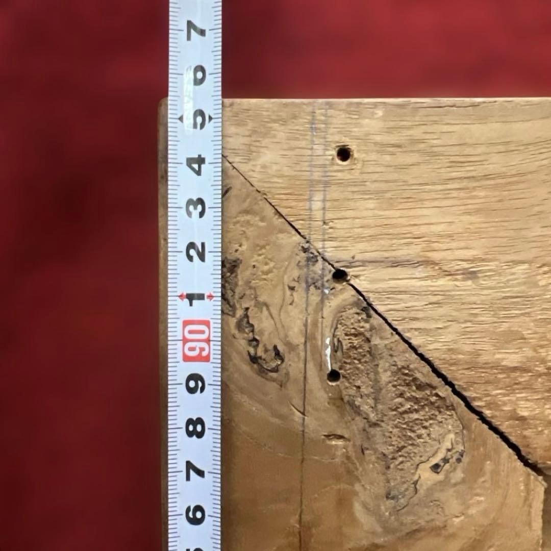 時代　木彫　浮き彫りの額C 約95.5×49.5㎝　東さ8-0131③