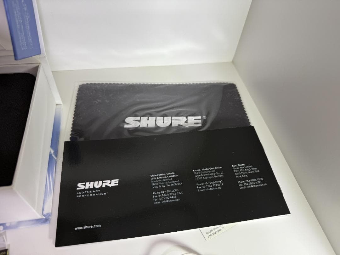 SHURE SE846 カナル型 ブルー SE846BLU-A 初代 1世代