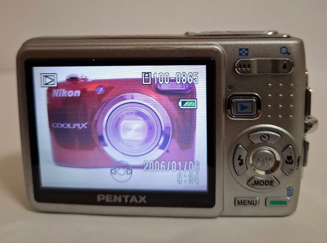 [美品] ペンタックス PENTAX OPTIO A20 デジタルカメラ