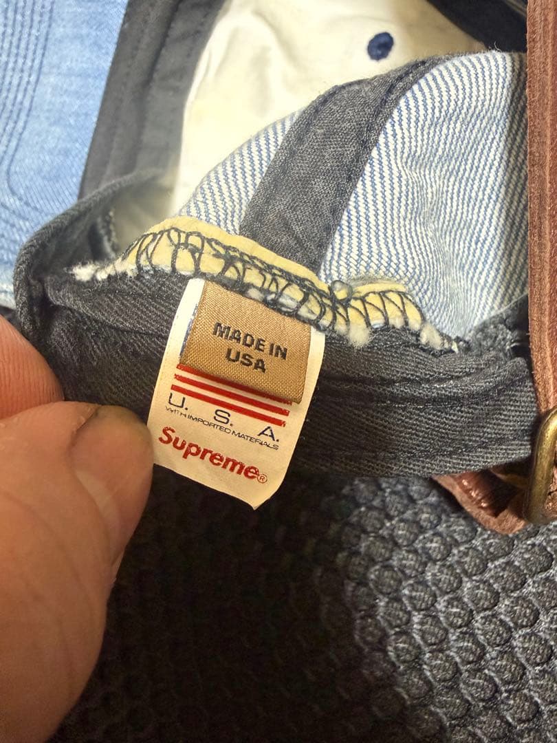 supreme BURBERRY コラボベースボールキャップ