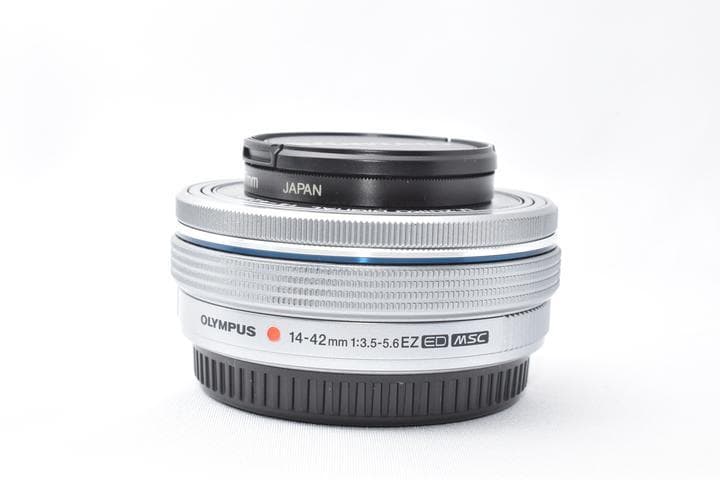 OLYMPUS M.ZUIKO DIGITAL ED 14-42 EZ シルバー