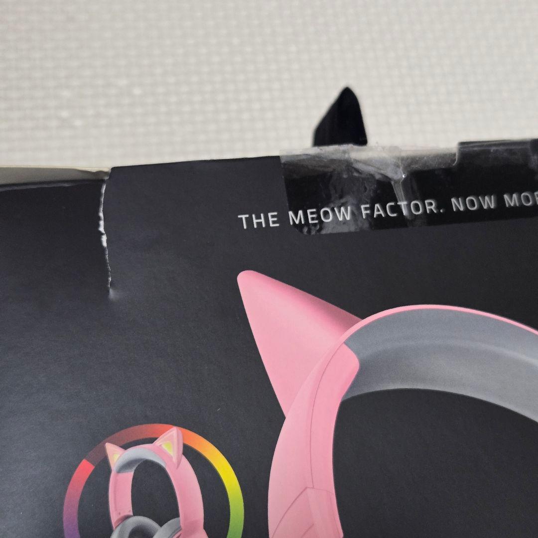 RAZER 猫耳ヘッドフォン~ピンク