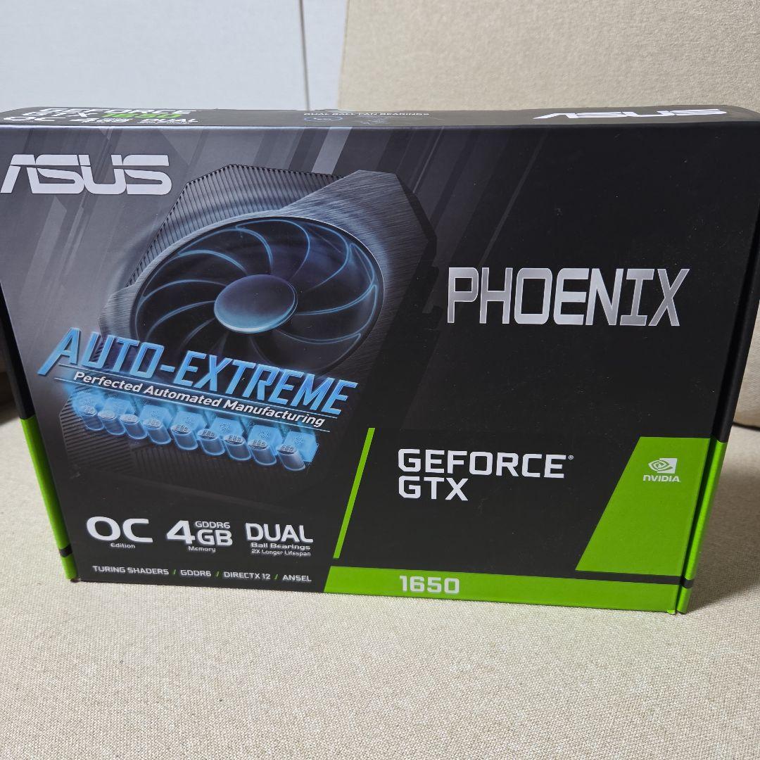 グラフィックボード・グラボ・ビデオカード ASUS PHOENIX GTX 1650 4GB GDDR6