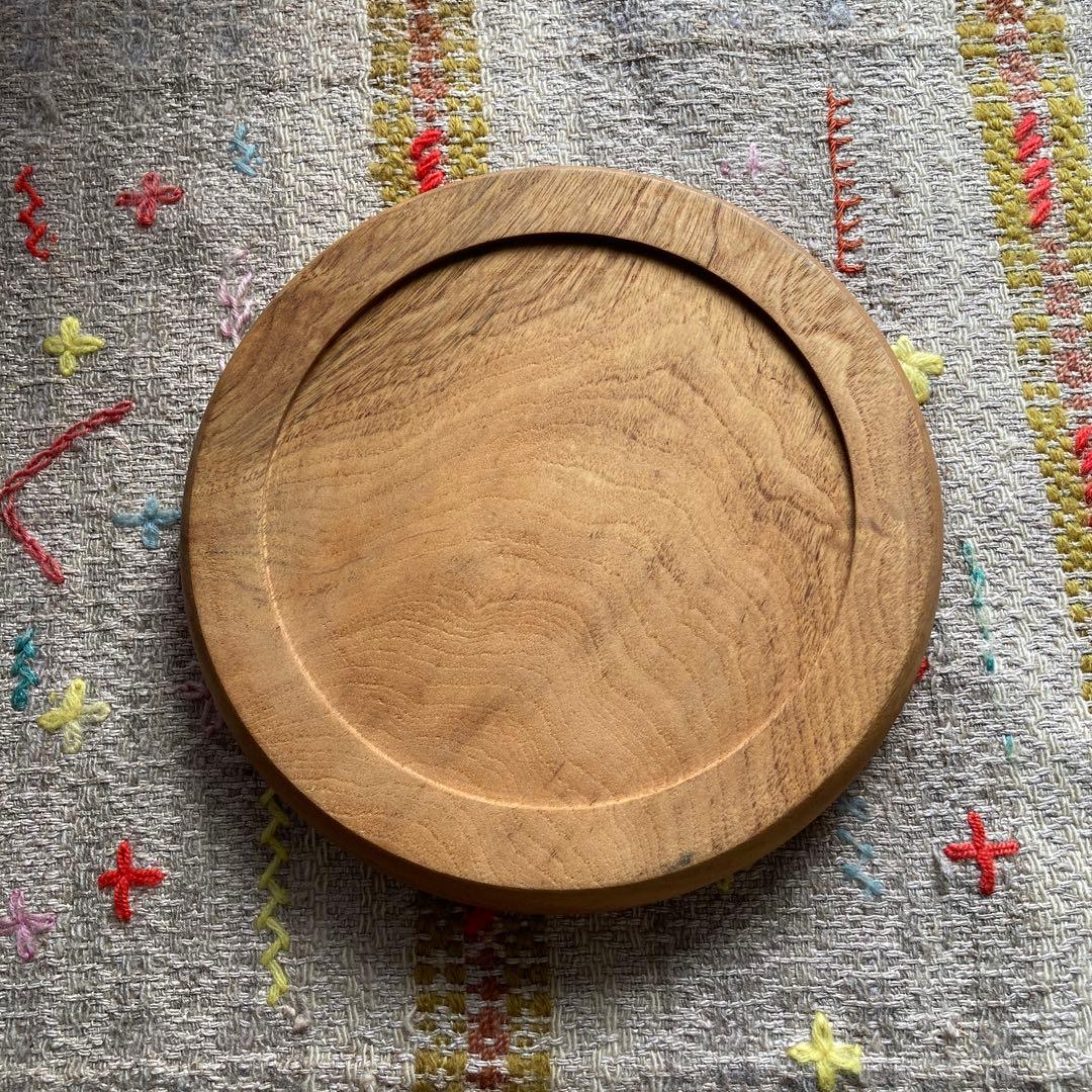 木のお盆＆木の片口