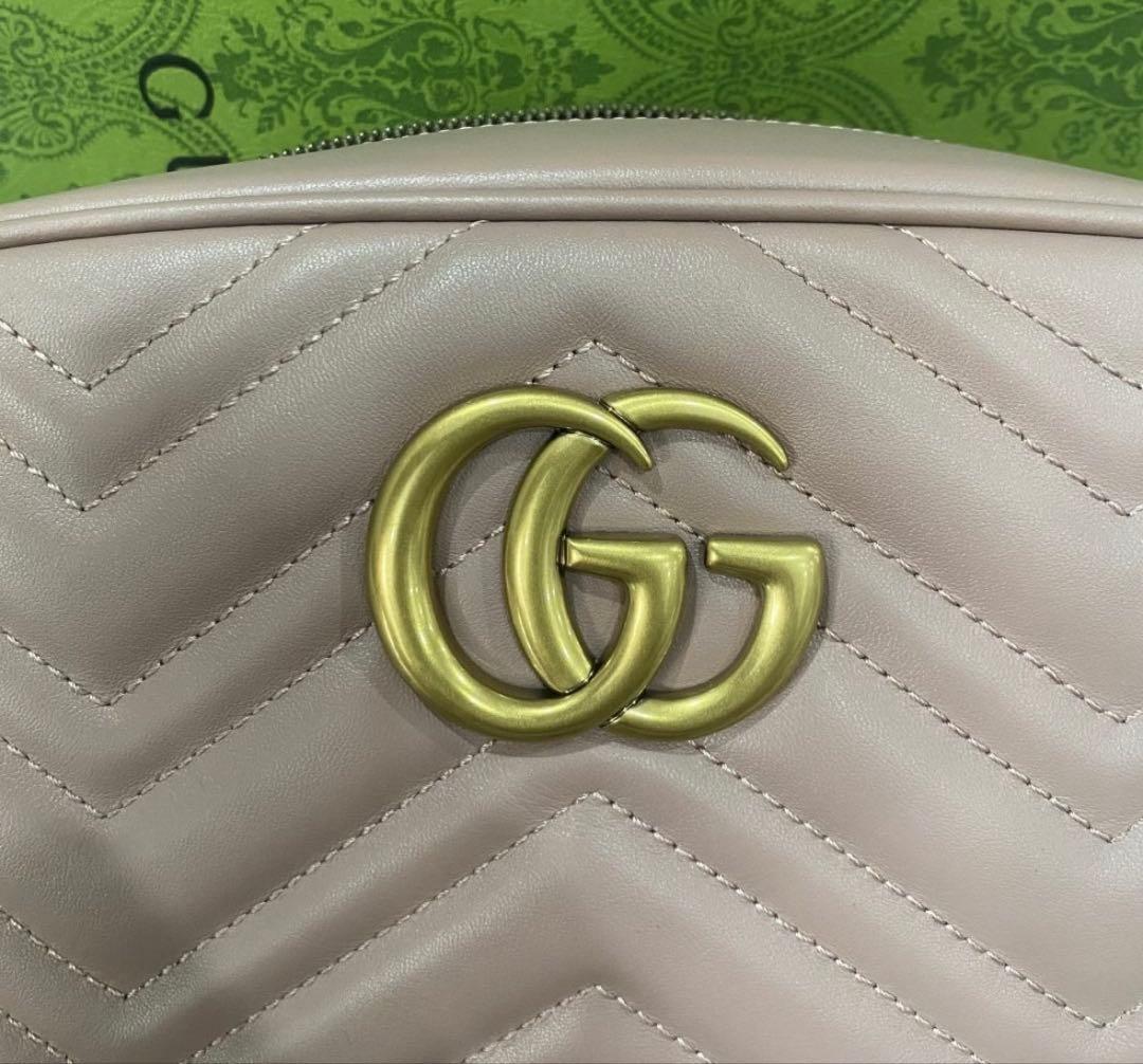 GUCCI グッチ　GG マーモント　ショルダーバッグ