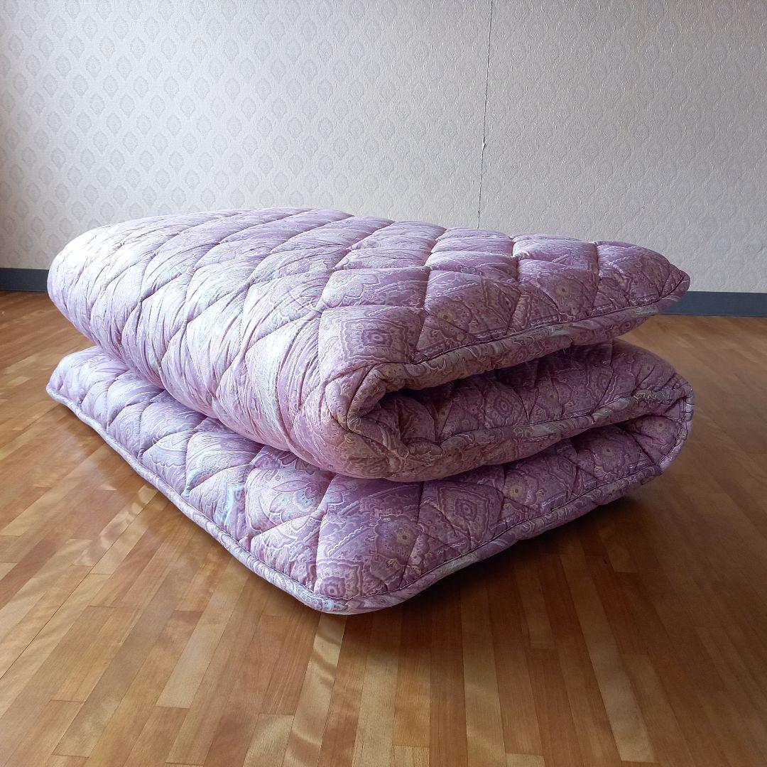 極厚 体圧分散 ホテル仕様 多層 敷布団 ペア2枚セット 清潔 安心 日本製⑨