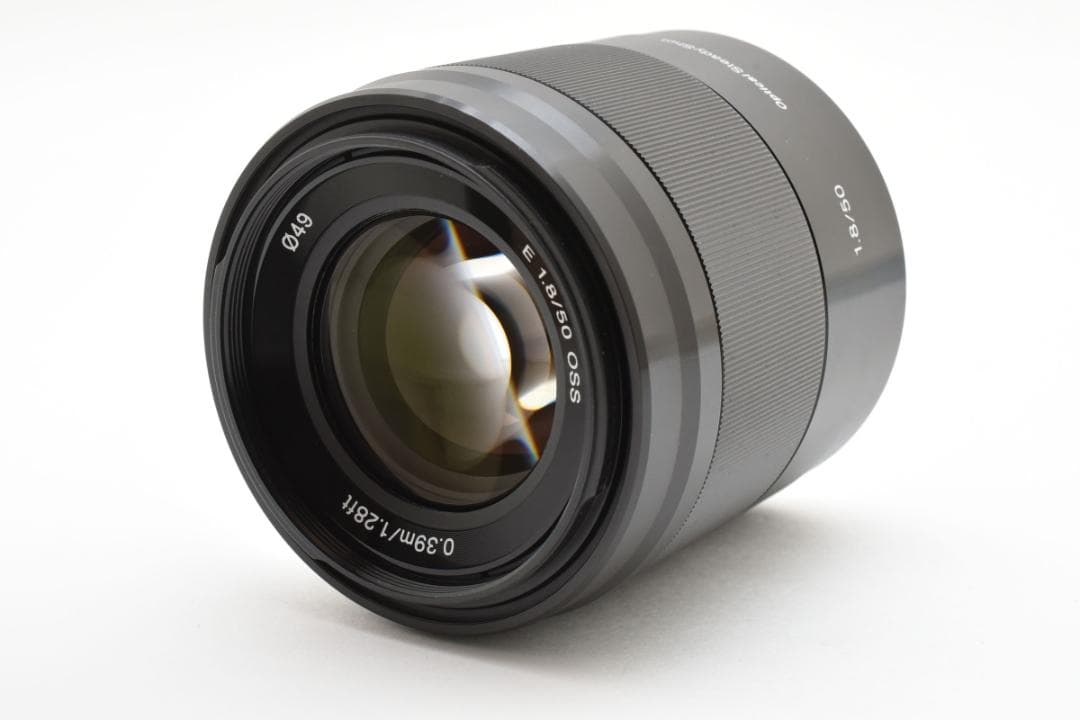 新品級 ソニー E 50 F1.8 OSS SEL50F18 ブラック M783
