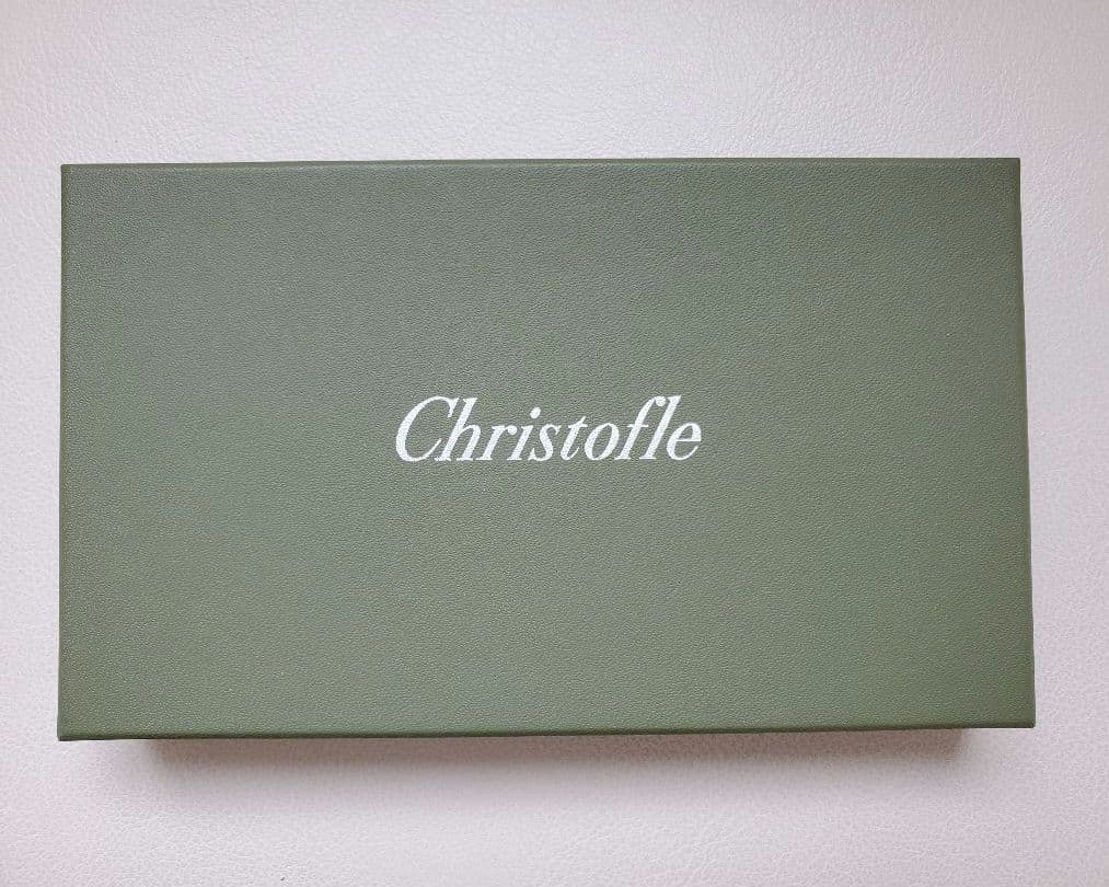 お値下げ【未使用】☆クリストフル☆アルビ コーヒースプーン☆シルバー☆2本セット