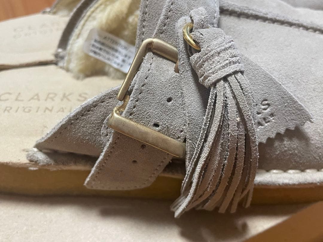 再値下げしました‼︎‼︎CLARKS ORIGINALS サボサンダル グレー