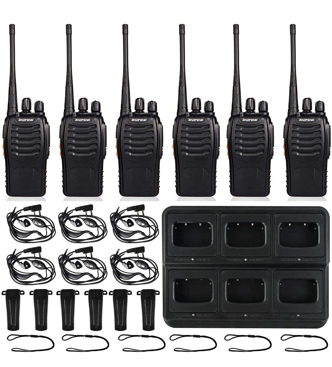 トランシーバー 無線機   簡単操作 災害 6点セット