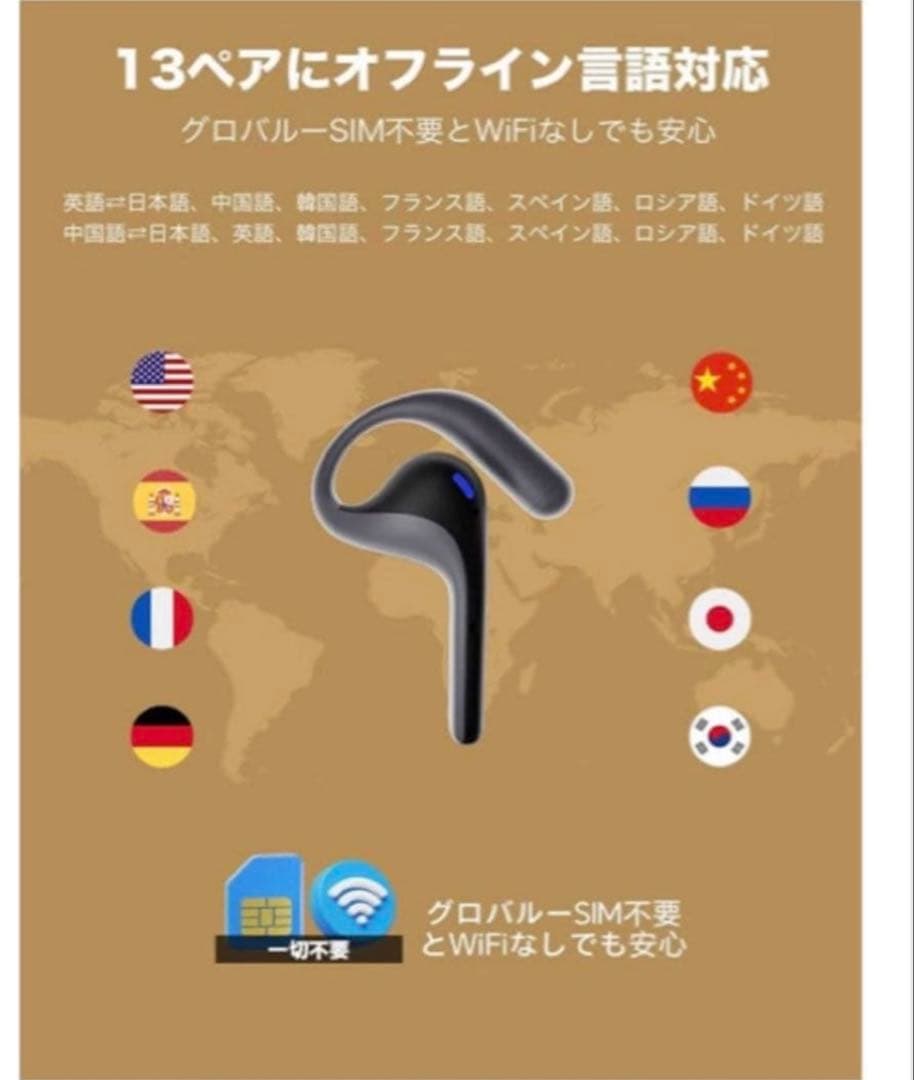 イヤホン Timekettle AI Interpreter Earbuds W4 Pro