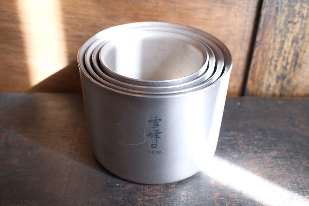 Peak スノーピーク　スタッキングマグ 4個セット M150