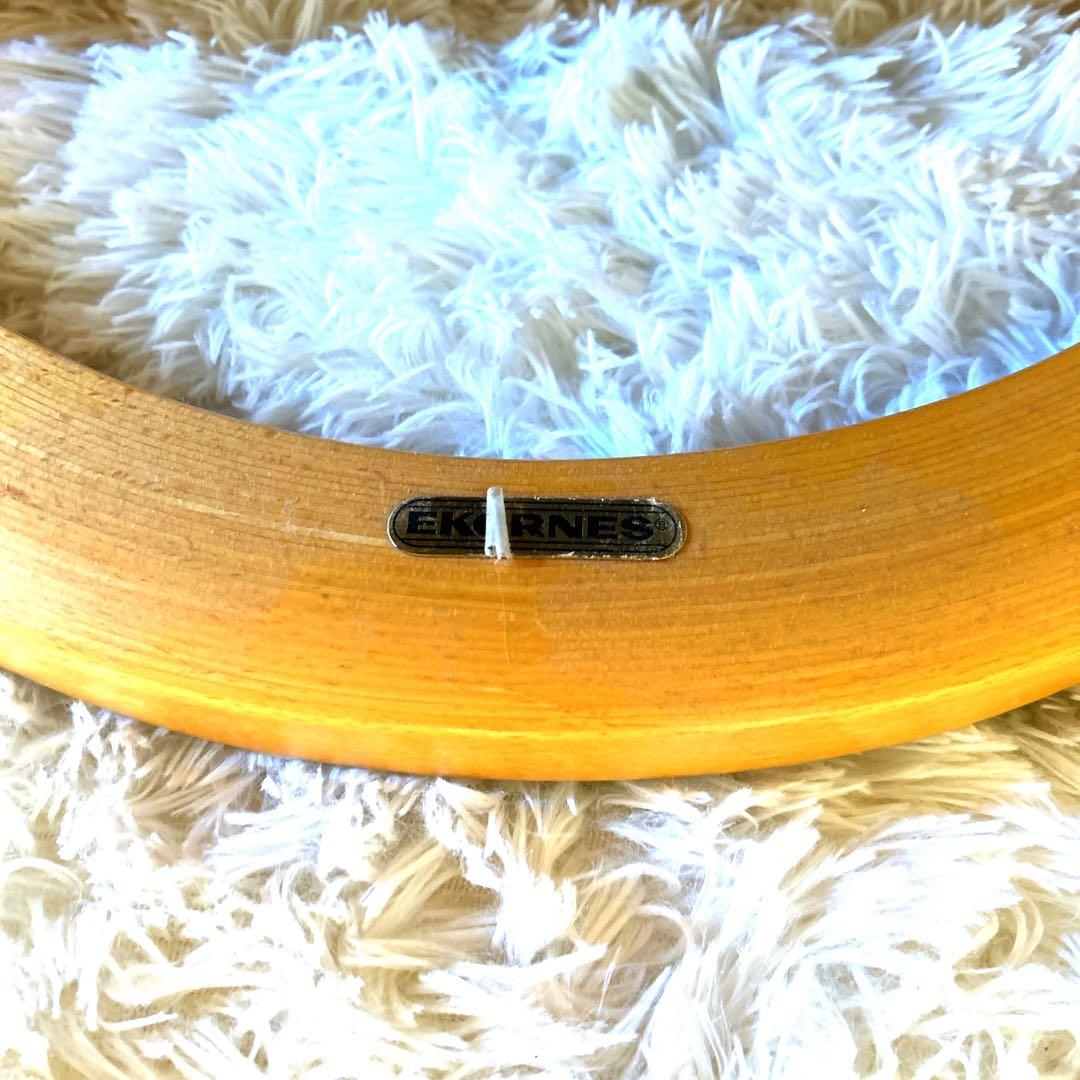 極美品　EKORNES リクライニングチェア 赤