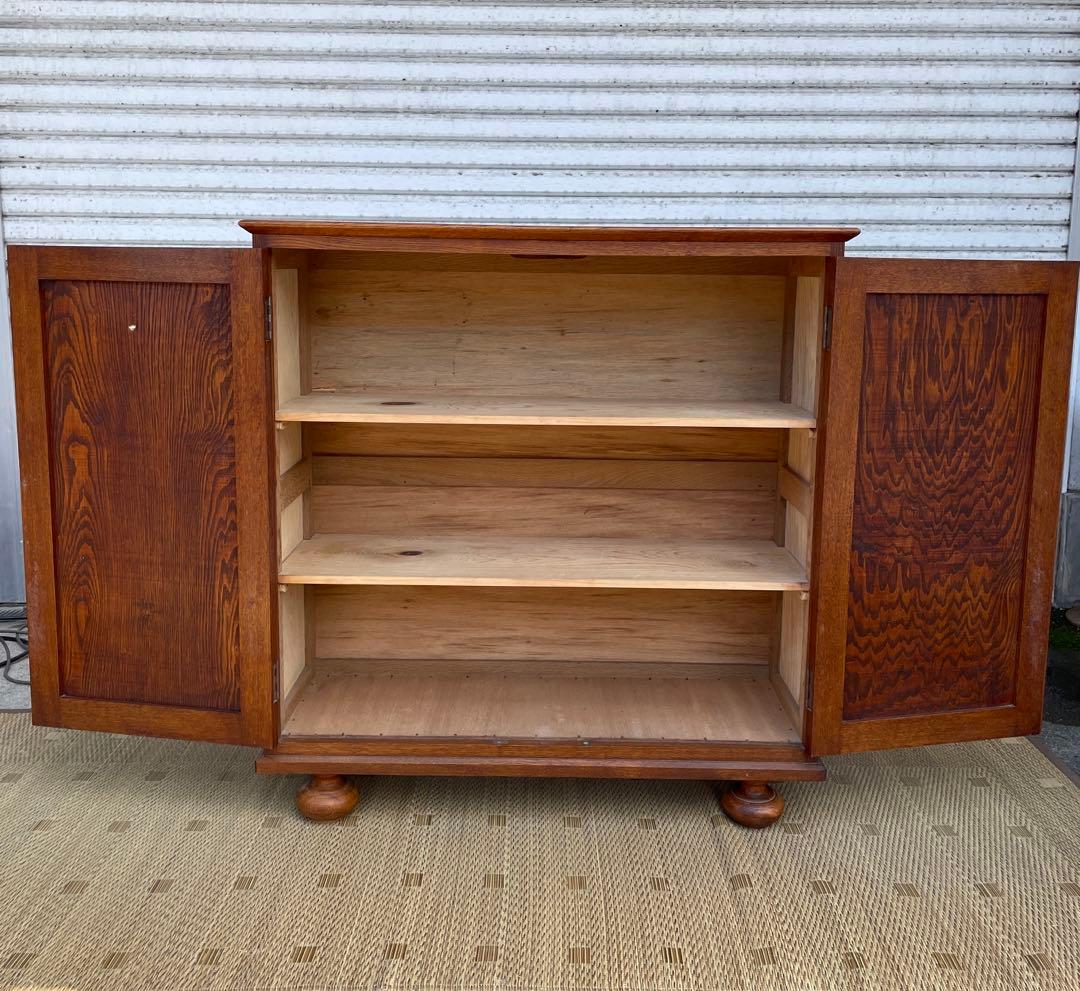 鳥取民藝　辰巳木工　戸棚　靴箱　家具　④