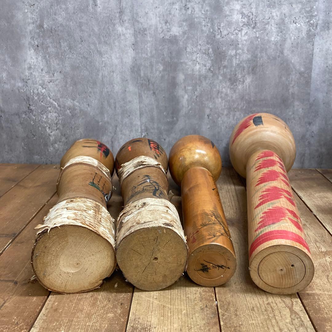 D-3 【希少】伝統こけし・創作こけし 大量16体まとめ売り（那須・銘入り含）