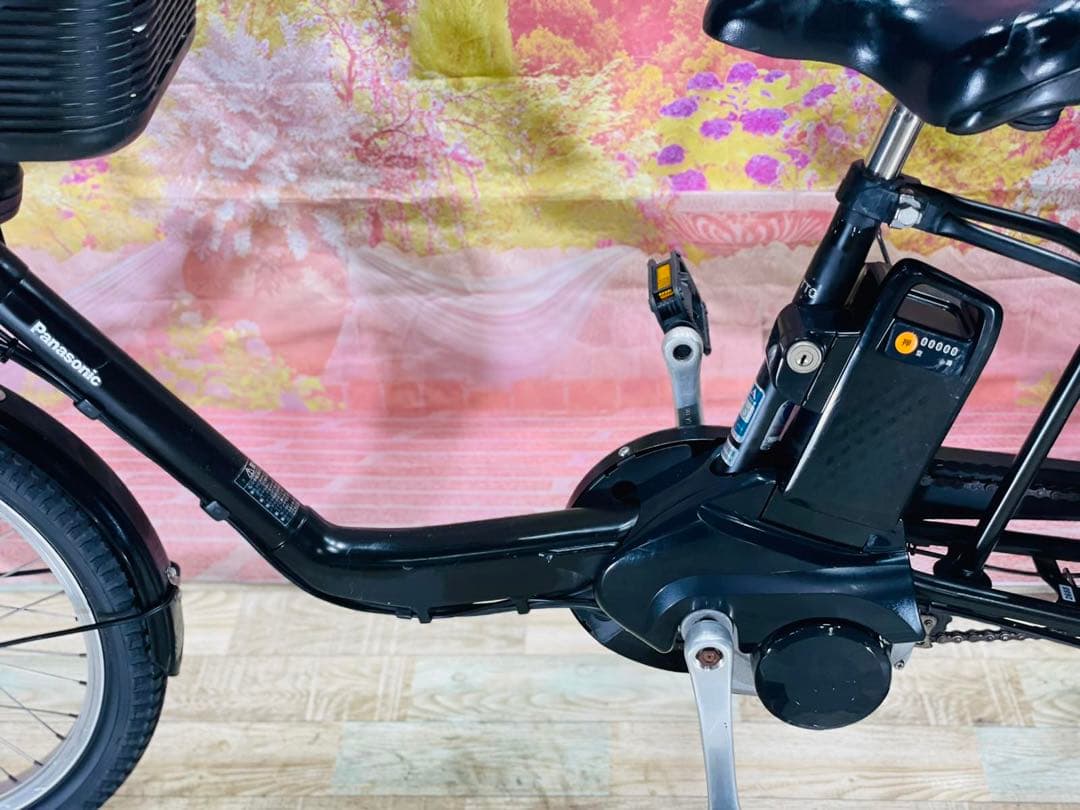 K2658 電動自転車パナソニック ギュット 子供乗せ 20インチ 送料無料