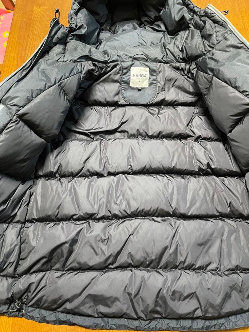 NANGA オーロラダウンジャケット S ブラック
