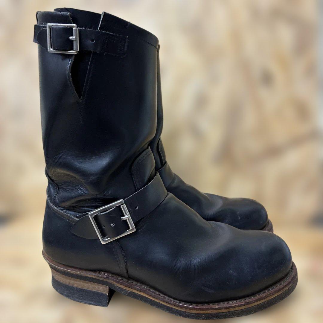 レッドウィングエンジニアブーツ2268 pt99 8D 刺繍タグ