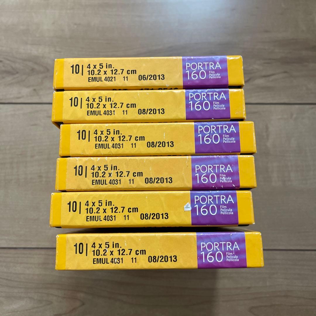 KODAK PORTRA160 4x5 期限切れフィルム