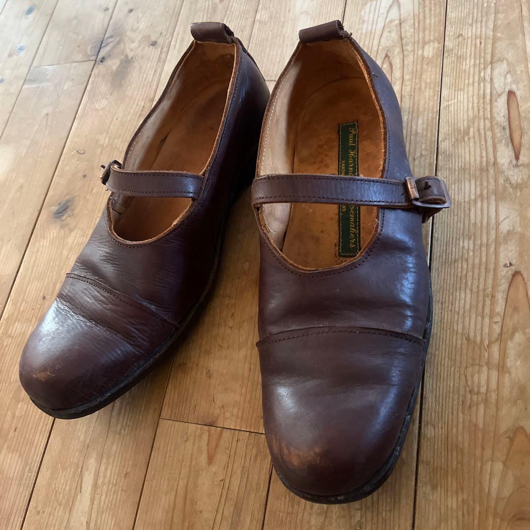 ポールハーデン　ワンストラップシューズ