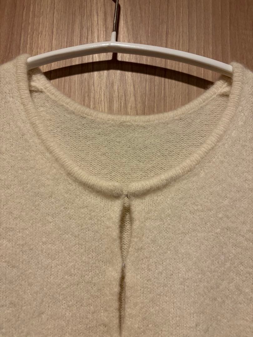 トップス yo biotope cashmere hook long cardigan