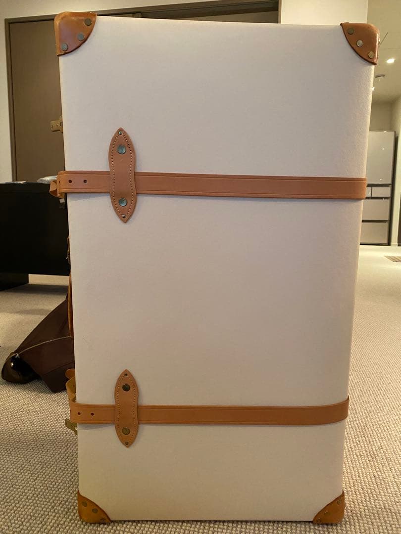 グローブトロッターサファリラージ スーツケース（2ホイール）/ナチュラルとカバー