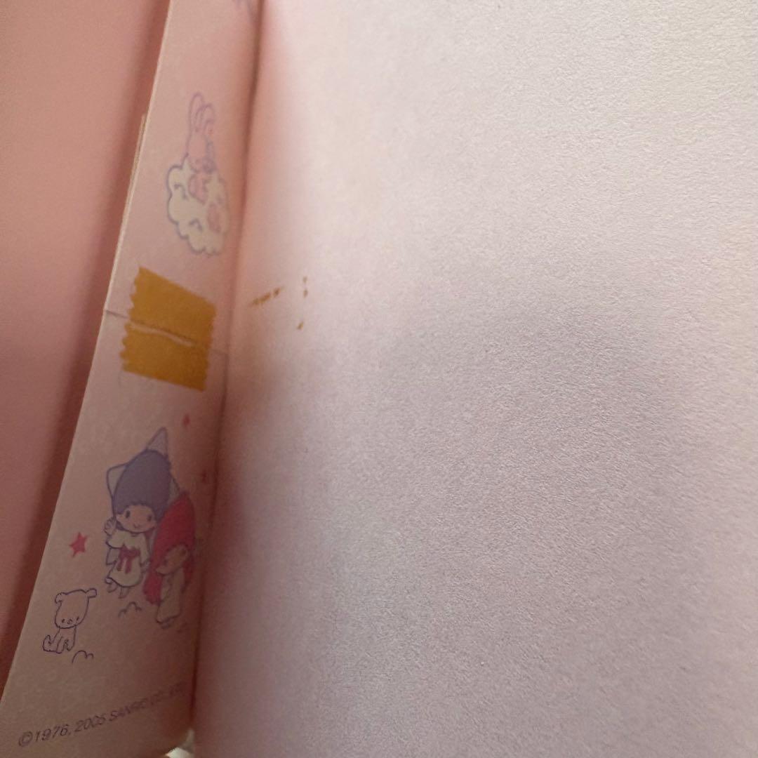 キキララ サンリオ シール帳 ミニノート レア リトルツインスターズ 2005年