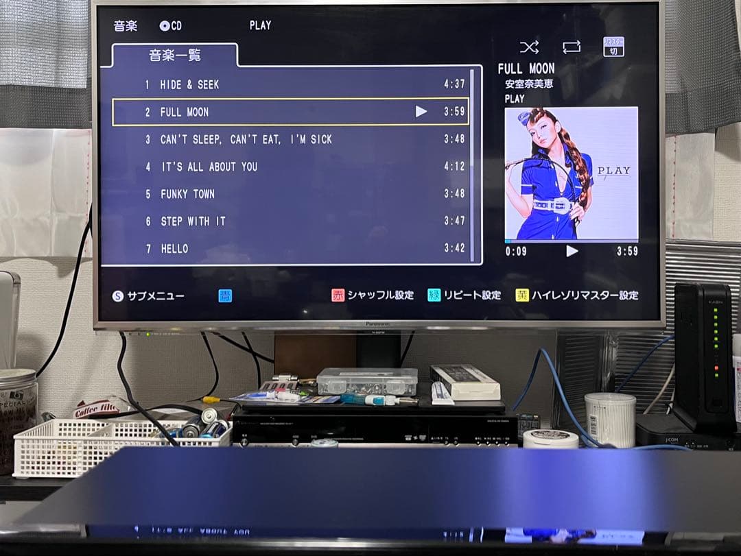 4K 1TB 2番組録画　パナソニック　BDレコーダー　DMR-BRW1020
