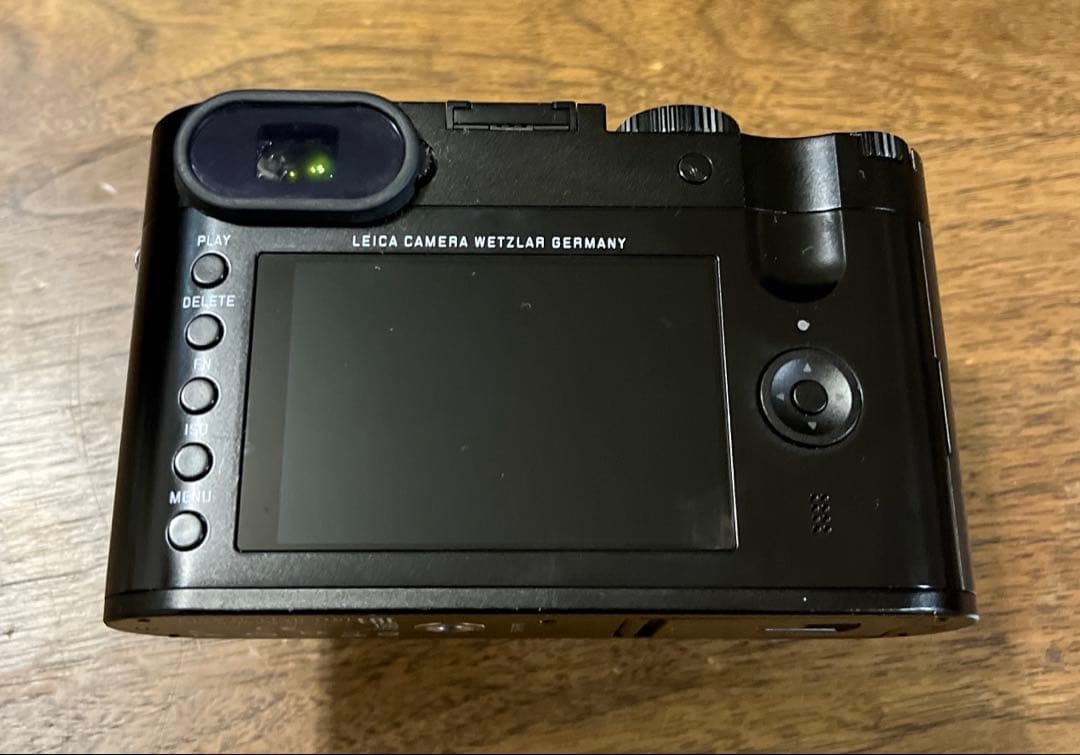 LEICA Q Typ116 black 純正ストラップ付