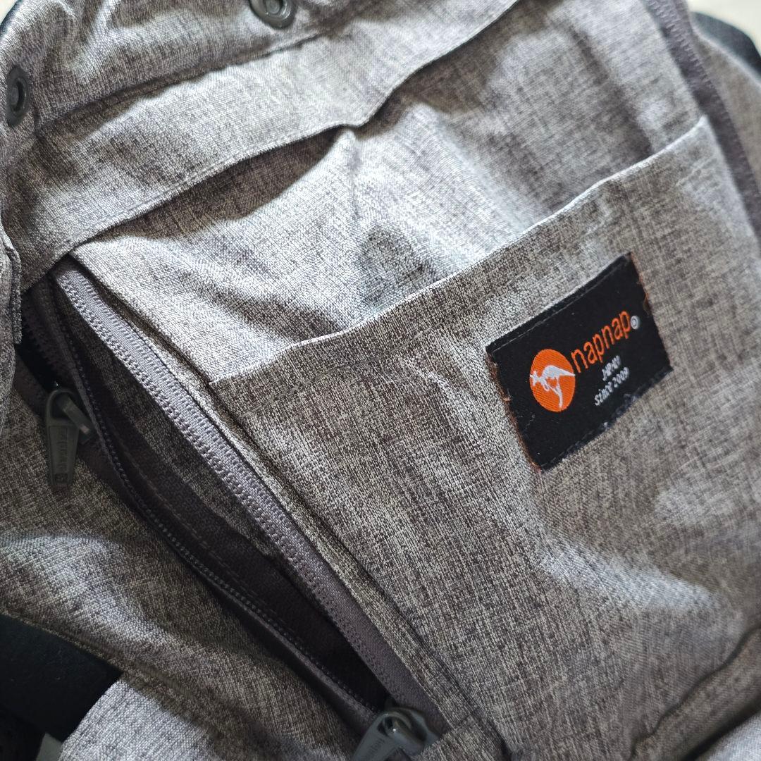 napnap Tran ナップナップ トラン 抱っこひも グレー