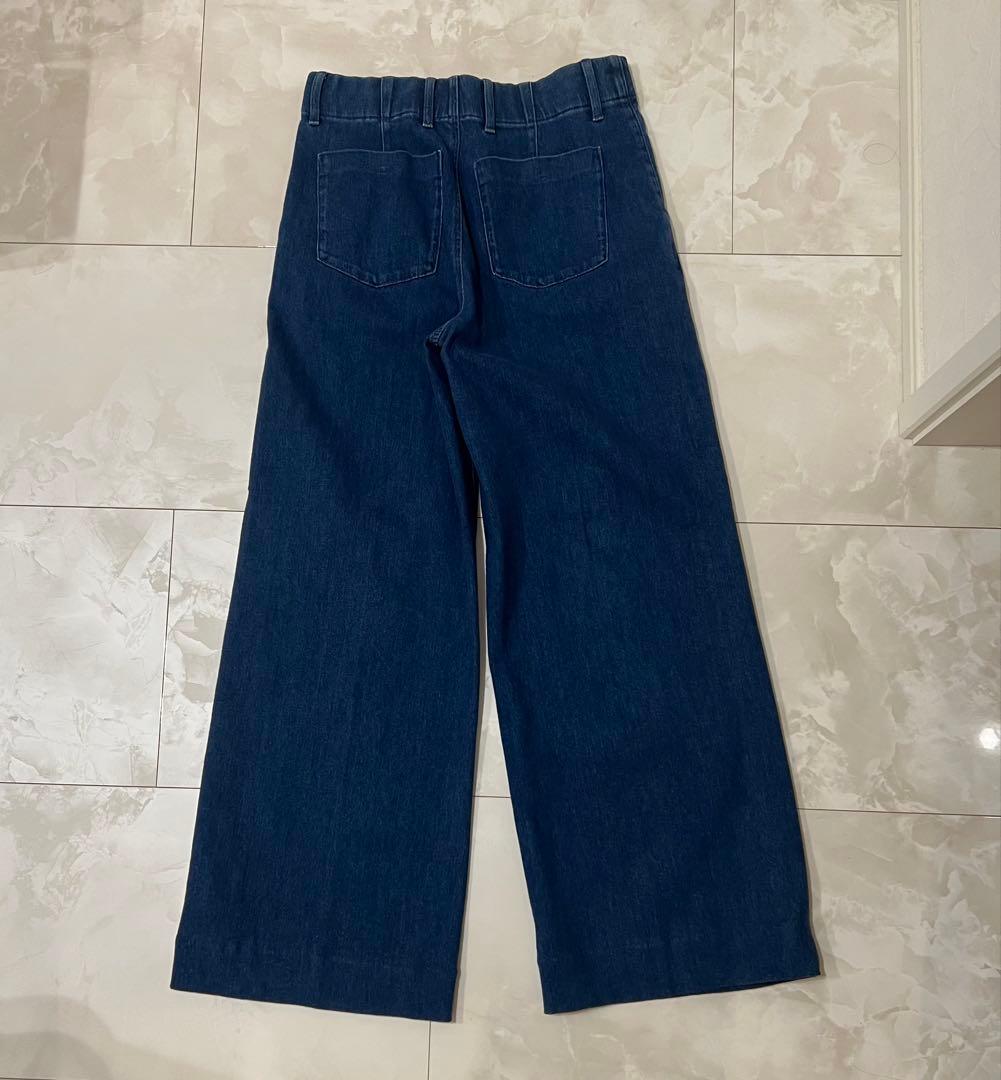ヴィンテージ ワイド フレア デニム ブルー