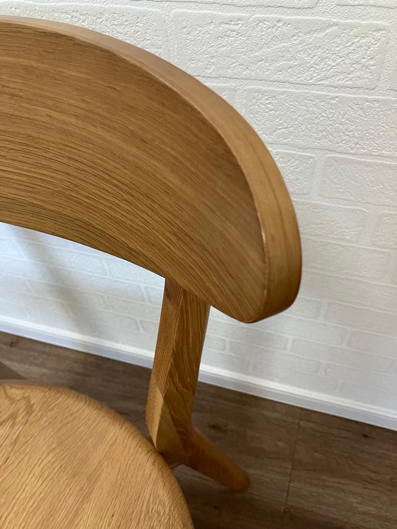 大川家具　ダイニングチェア1脚　④