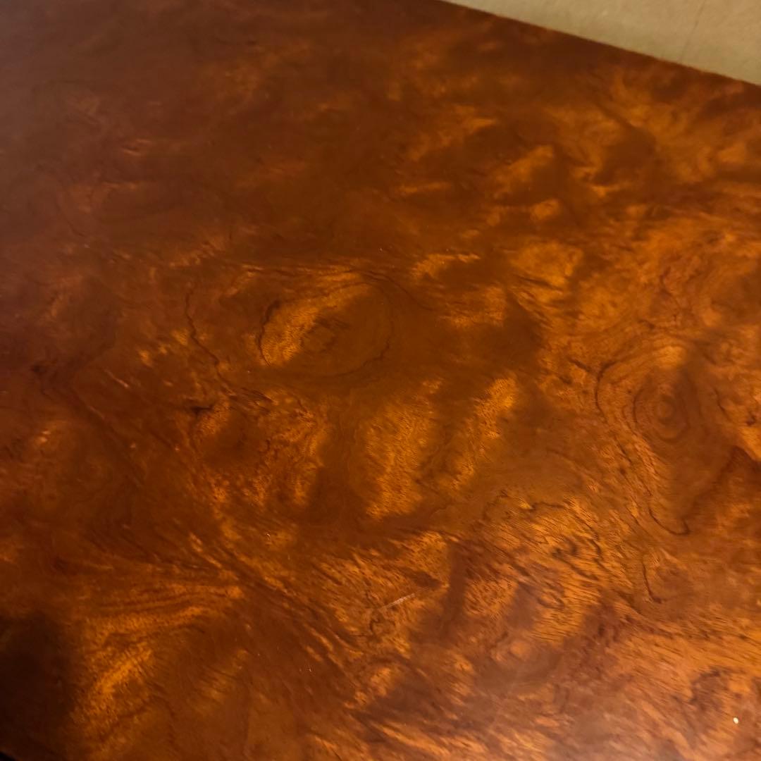 【美品】karimoku カリモク コロニアル ラタン 猫脚 センターテーブル