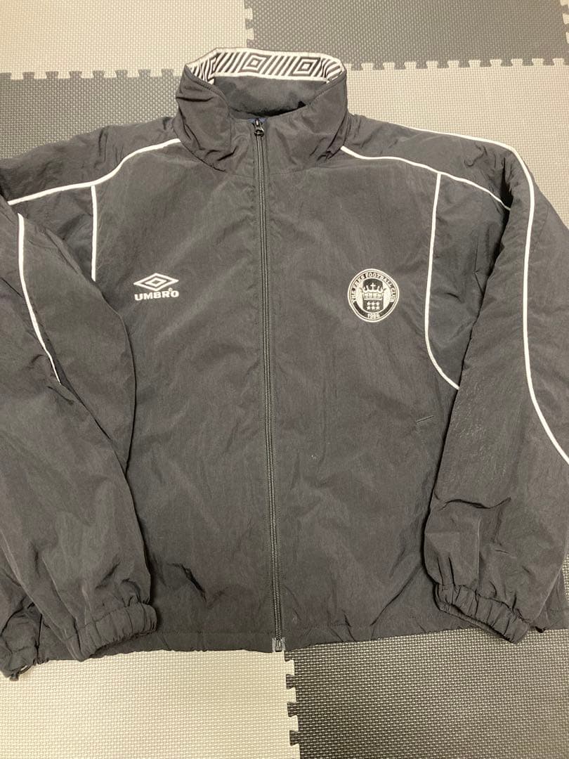 コ*ン様 アンブロ　中綿ナイロンジャケット/ナイロンパンツ　　ブラック L セッ