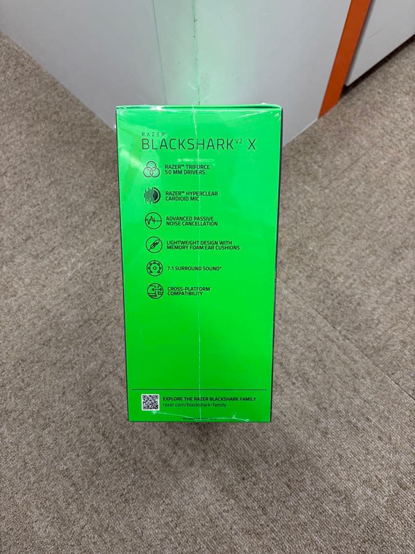 【新品未開封】Razer BlackShark V2 X シュリンク付き 純正品